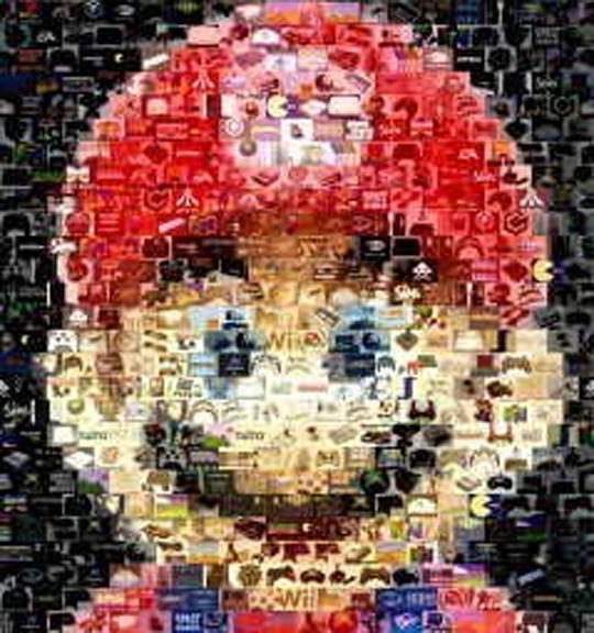 Videogame mosaic