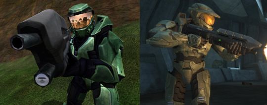 halo comparison