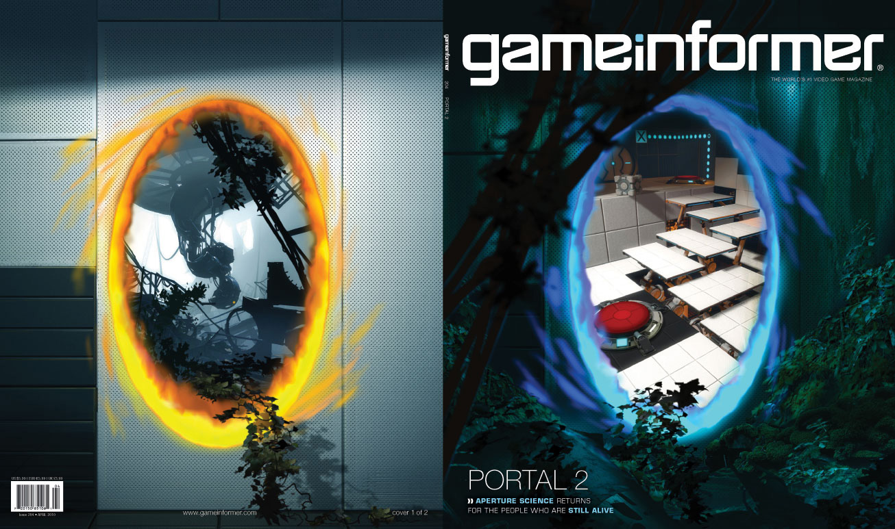 Game Informer's cover reveals the Porta 2 announcement