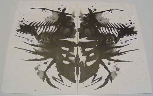 Dead Space 2 ink blot