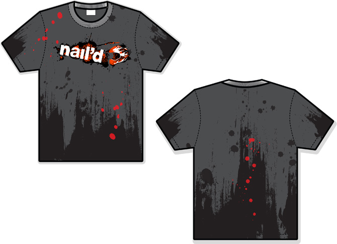 nail'd t-shirt