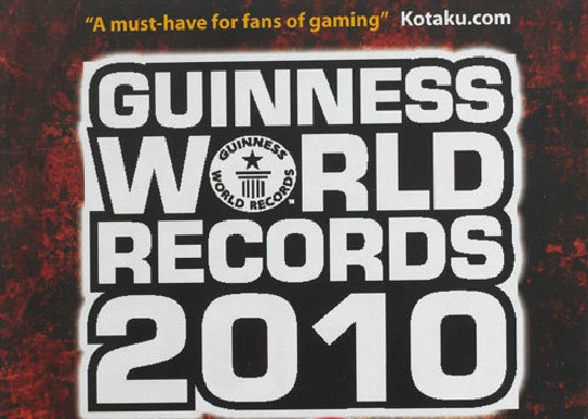 The latest version of Guinneses' gamer record book