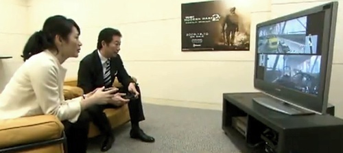 Square Enix's president enjoying some Call of Duty