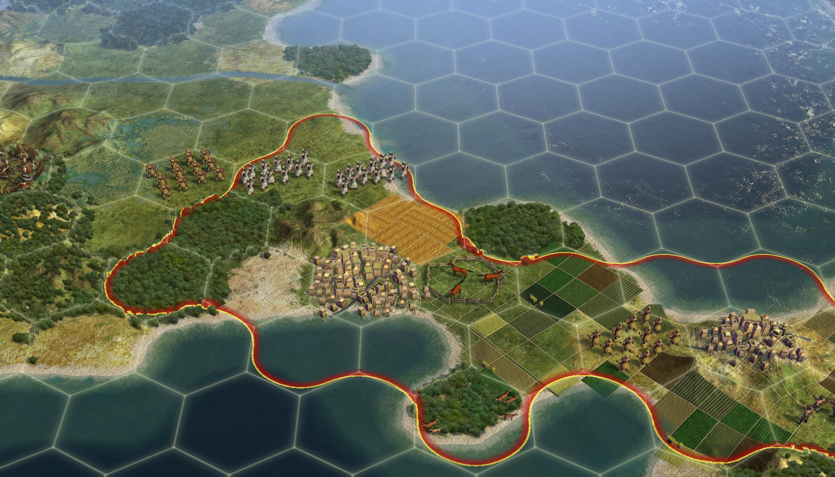 A look at the new hexagon tiles.