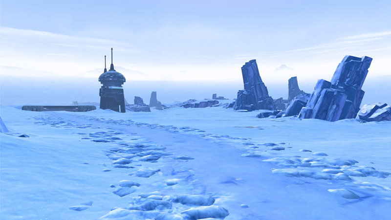 The deserted ice planet from Empire Strikes Back will be in the upcoming MMO.