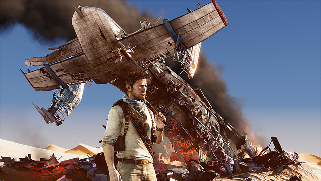 What is it with Nathan Drake and crashing planes?