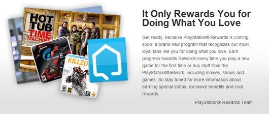 The new loyalty rewarding system from Sony.