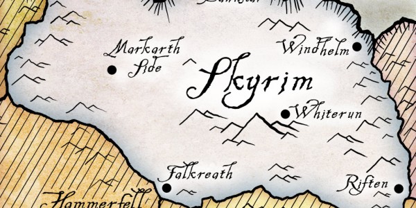 Skyrim Map