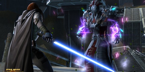 If you don't input your code in time, you'll meet SWTOR's bouncer.