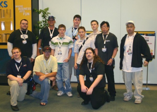 Jesse with the GamerNode staff