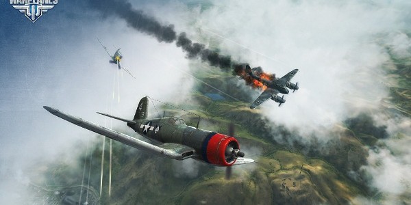 A fierce dogfight errupts in the skies.