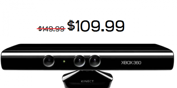 Kinect has been dropped in price to $109.99 in the US.