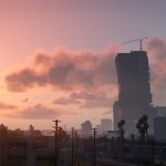 The Los Santos skyline.
