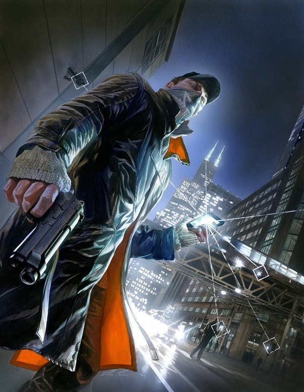 Watch Dogs Alex Ross Painting