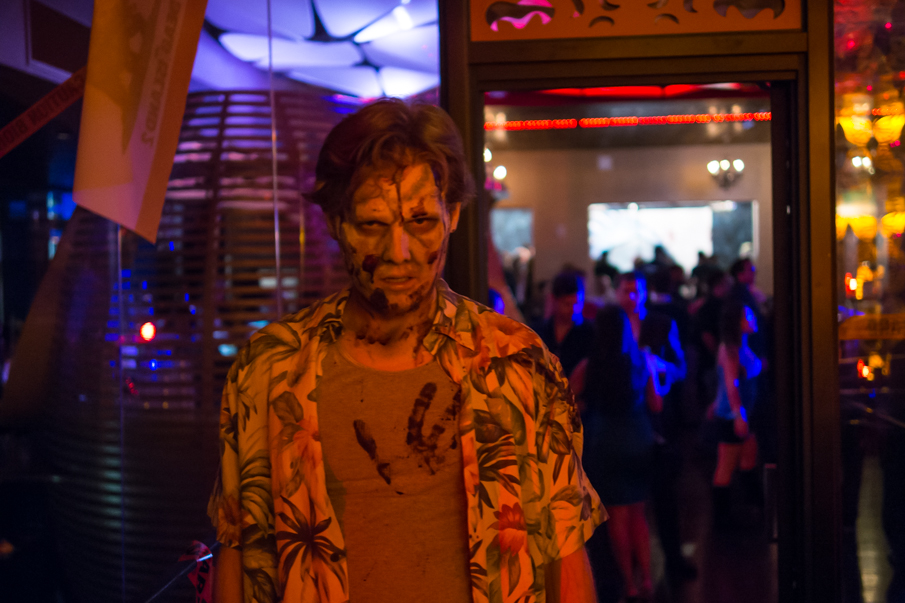 Zombies at an after-hours party!